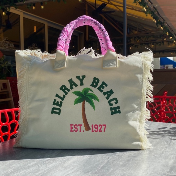 Delray Beach Fringe Tote - Picture 2 of 4